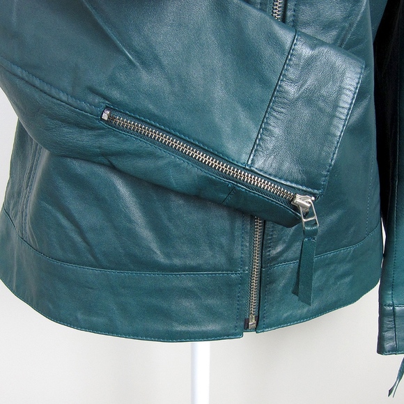 John Carlisle leather moto jacket - Picture 7 of 8